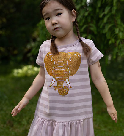 DYR-Cph Dress - Dyrzanzi - Rose Beige Elephant Glitter