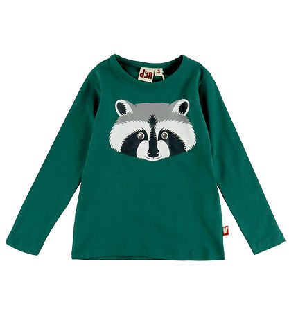DYR-Cph Bluse - Animal - Grüner Waschbär
