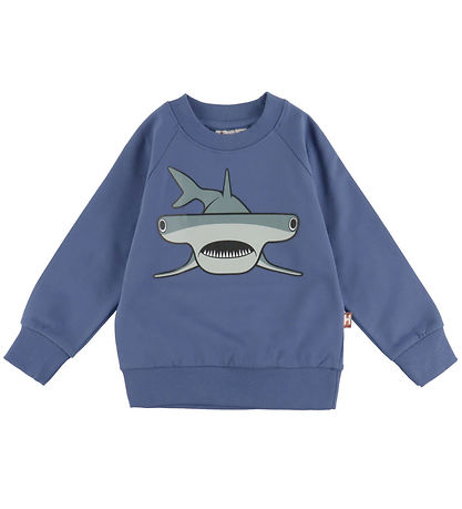DYR-Cph Sweatshirt - Animal Bellow - Skipper Blue Hammerhead Sha