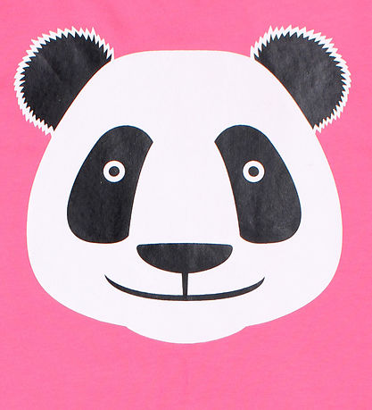 DYR-Cph Kjóll - Dyrzanzi - Björt Bleikt Panda