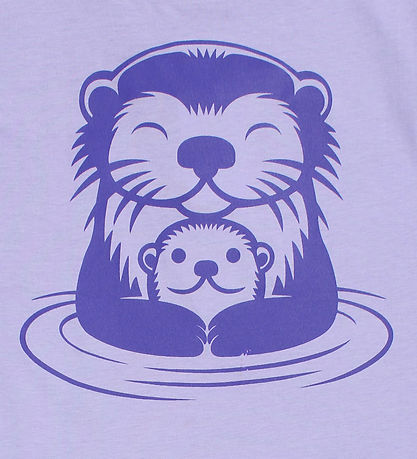 DYR-Cph Kleid- Tierisch munter - Lila Ottermutter