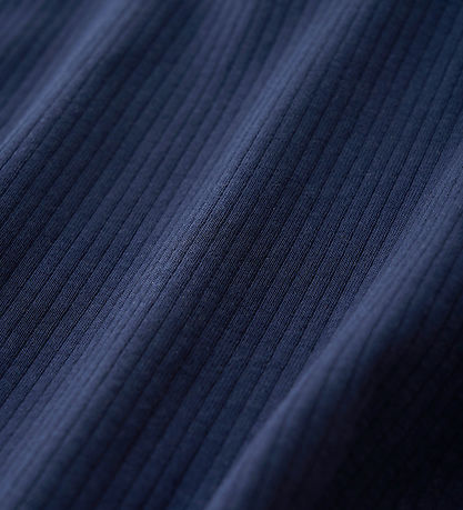 En Fant Blouse - Rib - Indigo Blue