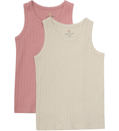 En Fant Unterhemden - 2er-Pack - Ash Rose