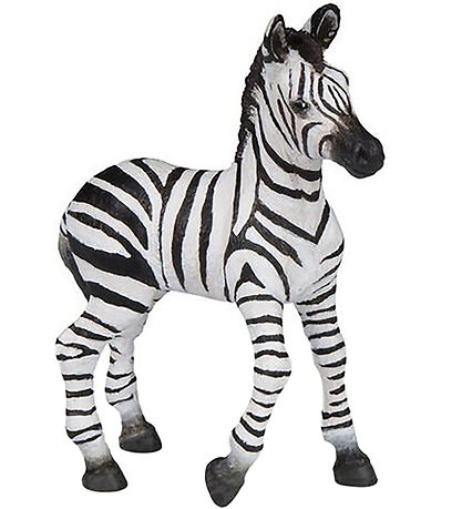 Papo Zebra foal - H: 9 cm