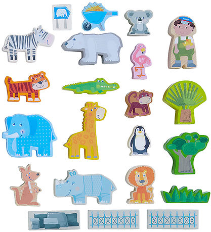 HABA Play Heimur Leikfang - 23 Partar - Zoo