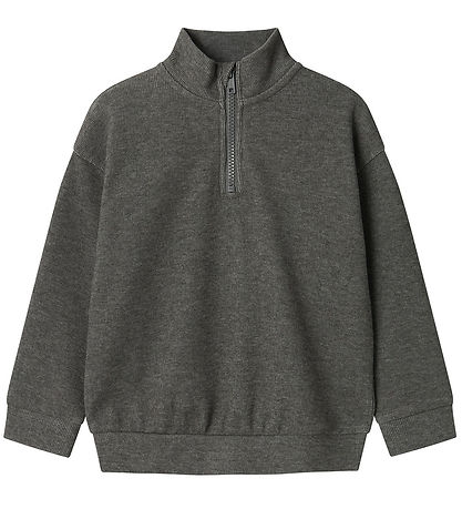 Name It Bluse - NmmTammes - Dark Grey Melange