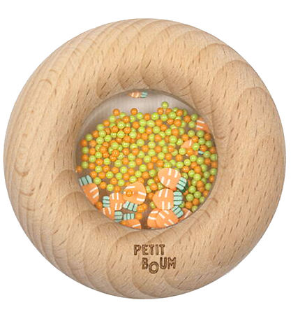 Jouet sensoriel Boum Petit - Bois - Donut - Carottes