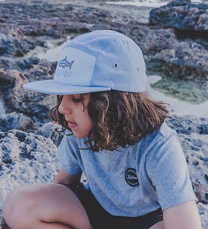 Lil' Boo Copenhagen Cap - Shark 5 - Cloudy Blue