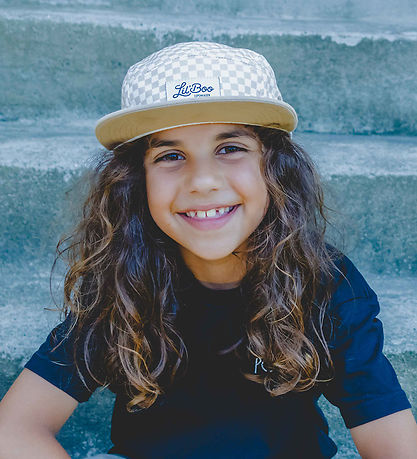 Lil' Boo Copenhagen Cap - Chess 5 - Brown/Cream