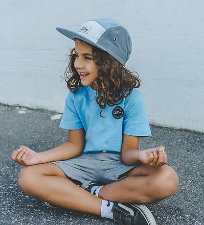 Lil' Boo Copenhagen Cap - Block Cloud 5 - Blue/Grey/Off White