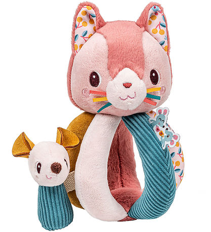 Lilliputiens Rattle with Handle - Jeanne the Cat