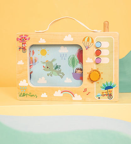Lilliputiens Animiert Spieldose - Holz - Fliegend Joe