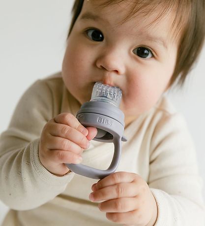 BIBS Food Feeder - Silicone - Fossil Grey