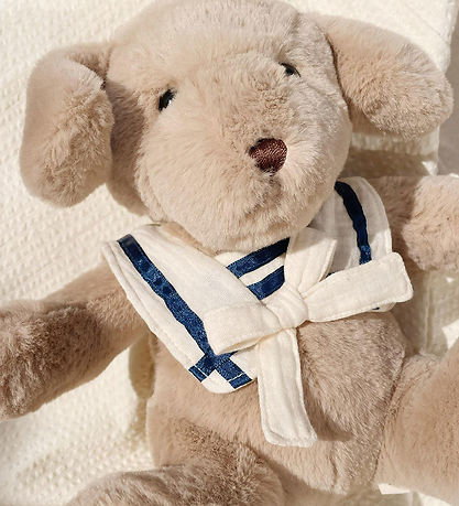 Konges Sløjd Soft Toy - The puppy Luca - 21.5 cm - Sailor