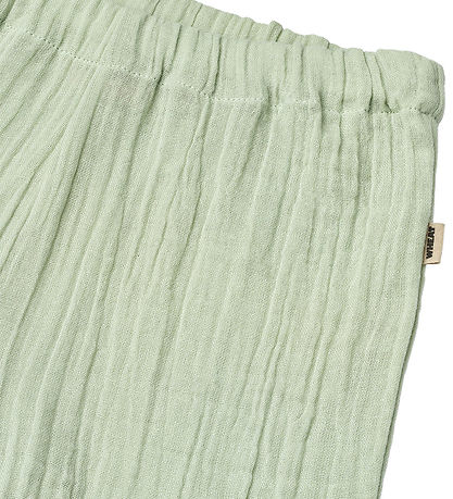 Wheat Shorts - Musselin - Luca - Soft Minze