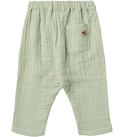 Wheat Byxor - Muslin - Ashley - Soft Mint