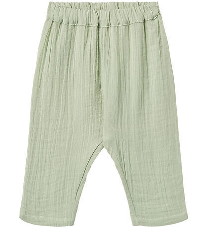 Wheat Byxor - Muslin - Ashley - Soft Mint