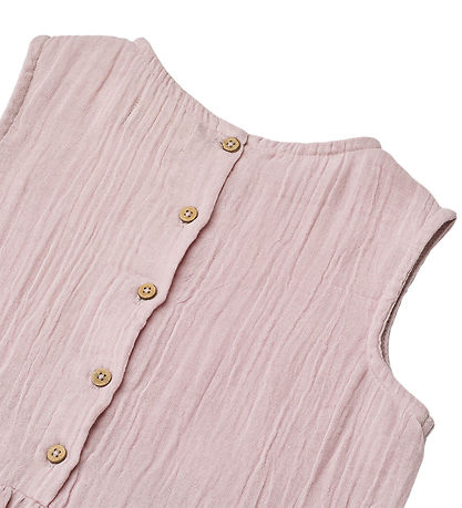 Wheat Topp - Muslin - Bea - Lavender Mist m. Spetsar