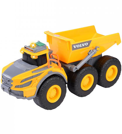 Dickie Toys Vinnubíll - Volvo Articulated Hauler - Ljós/hljóð
