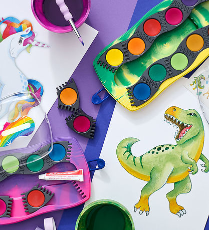 Faber-Castell Vesiväri - Unicorn Vaaleanpunainen - 12 Värit + ki