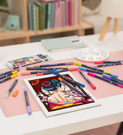 Faber-Castell Markers - 6 pcs - Goldfaber Sketch - Manga