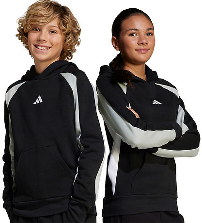 adidas Performance Kapuzenpullover - J CB FL HD - Black/WONSIL/W