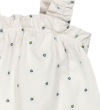 Müsli Summer Romper - Daisy - Conditioner Cream/Corn/Breeze