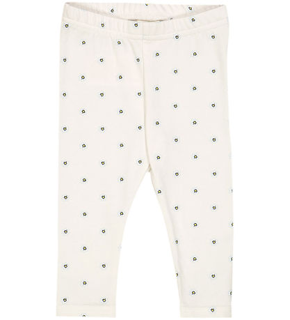 Müsli Leggings - Daisy - Hárnæring Cream/Korn/Breeze