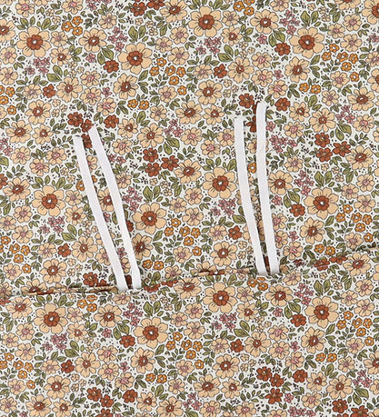 Nørgaard Madsens Bedding - Junior - White w. Red and Beige Flowe