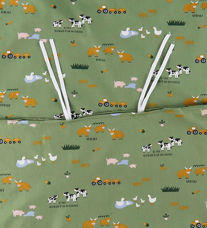 Nørgaard Madsens Bedding - Junior - Green w. Farm