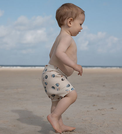 Petit Piao Swim Diaper - Diaper - Clam