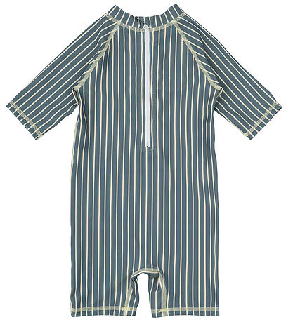 Petit Piao Badoverall - Blue Mirage/Off White