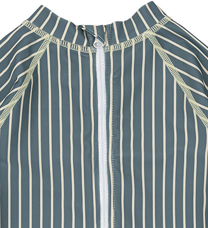 Petit Piao Badoverall - Blue Mirage/Off White