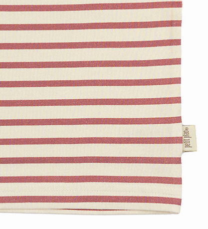 Petit Piao Stuttermabolur - Baggy Sum - visnað Rose/Off White