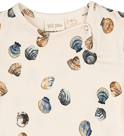 Petit Piao Bodysuit s/s - Sum - Clam
