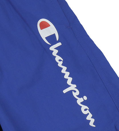 Champion Badshorts - Blå m. Logo