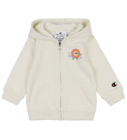 Champion Set - Cardigan/Byxor - Off White/Svart m. Logo