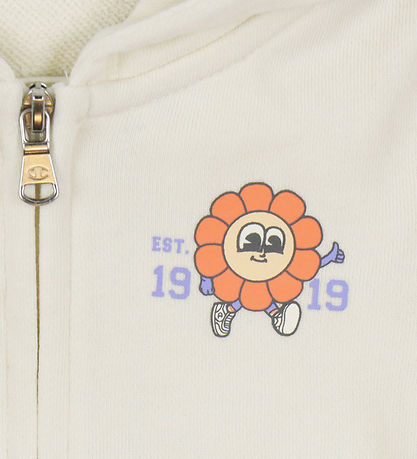 Champion Set - Cardigan/Byxor - Off White/Svart m. Logo