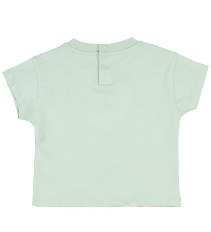 Champion Shorts Set - T-shirt/Shorts - Dusty Green w. Logo