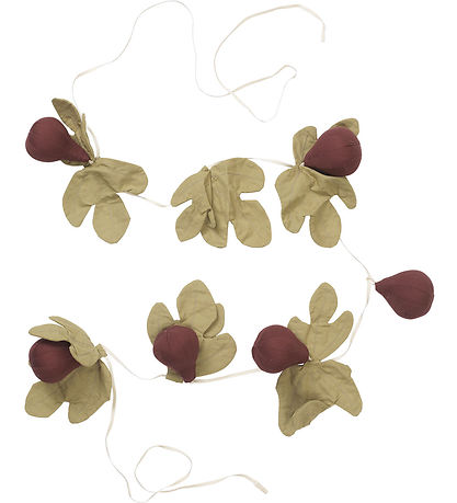Ferm Living Fíkjan Krans - 220 cm - Mauve/Green