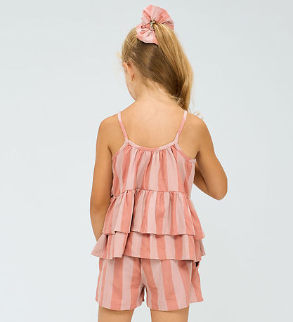 The New Shorts - TnOfelia - Old Rose Striped