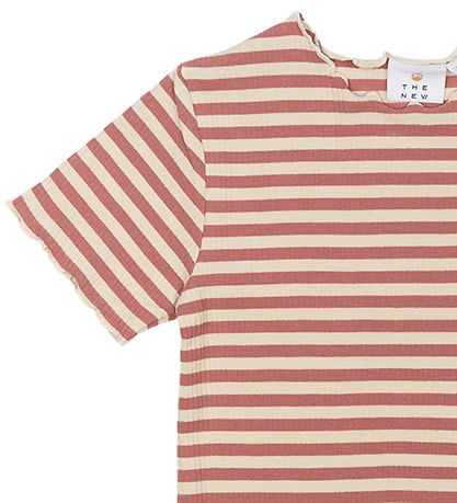 The New Stuttermabolur - TnMoore - Rib - Gamall Rose Striped