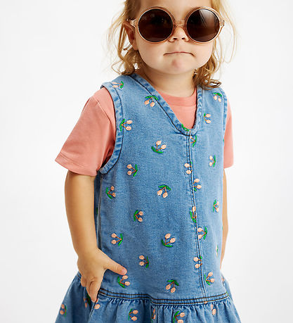 The New Siblings Kleid - TnstOvia - Light Blue Denim Verpackung