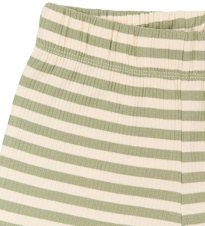 The New Siblings Shorts - Abendessen - Rib - Tee Striped