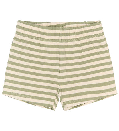 The New Siblings Shorts - Abendessen - Rib - Tee Striped