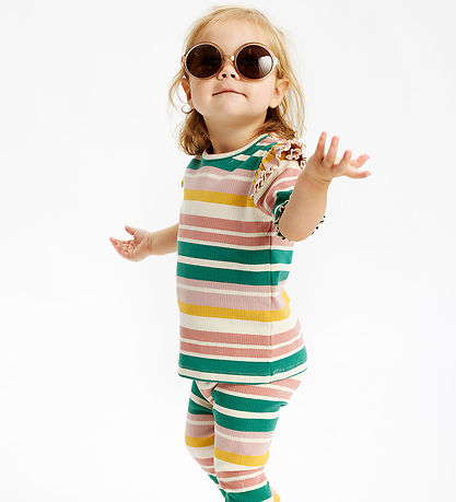 The New Siblings Stuttermabolur - TnstOcean - Rib - Multi Stripe