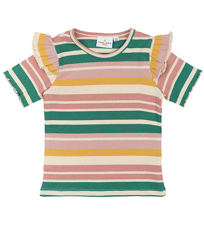 The New Siblings Stuttermabolur - TnstOcean - Rib - Multi Stripe