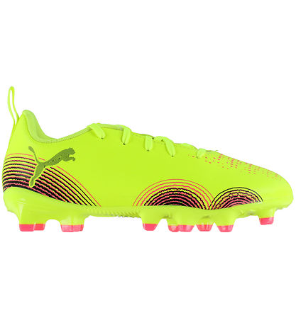 Puma Fótboltaskór - Framtíð 8 Play FG/AG Jr - Gult