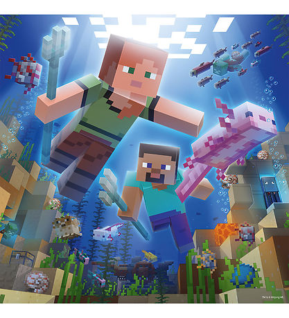 Ravensburger Jigsaw Puzzle - 3x49 Bricks - Minecraft