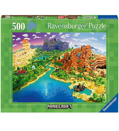 Ravensburger Jigsaw Puzzle - 500 Bricks - World of Minecraft